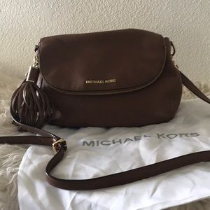 Michael Kors brown leather purse